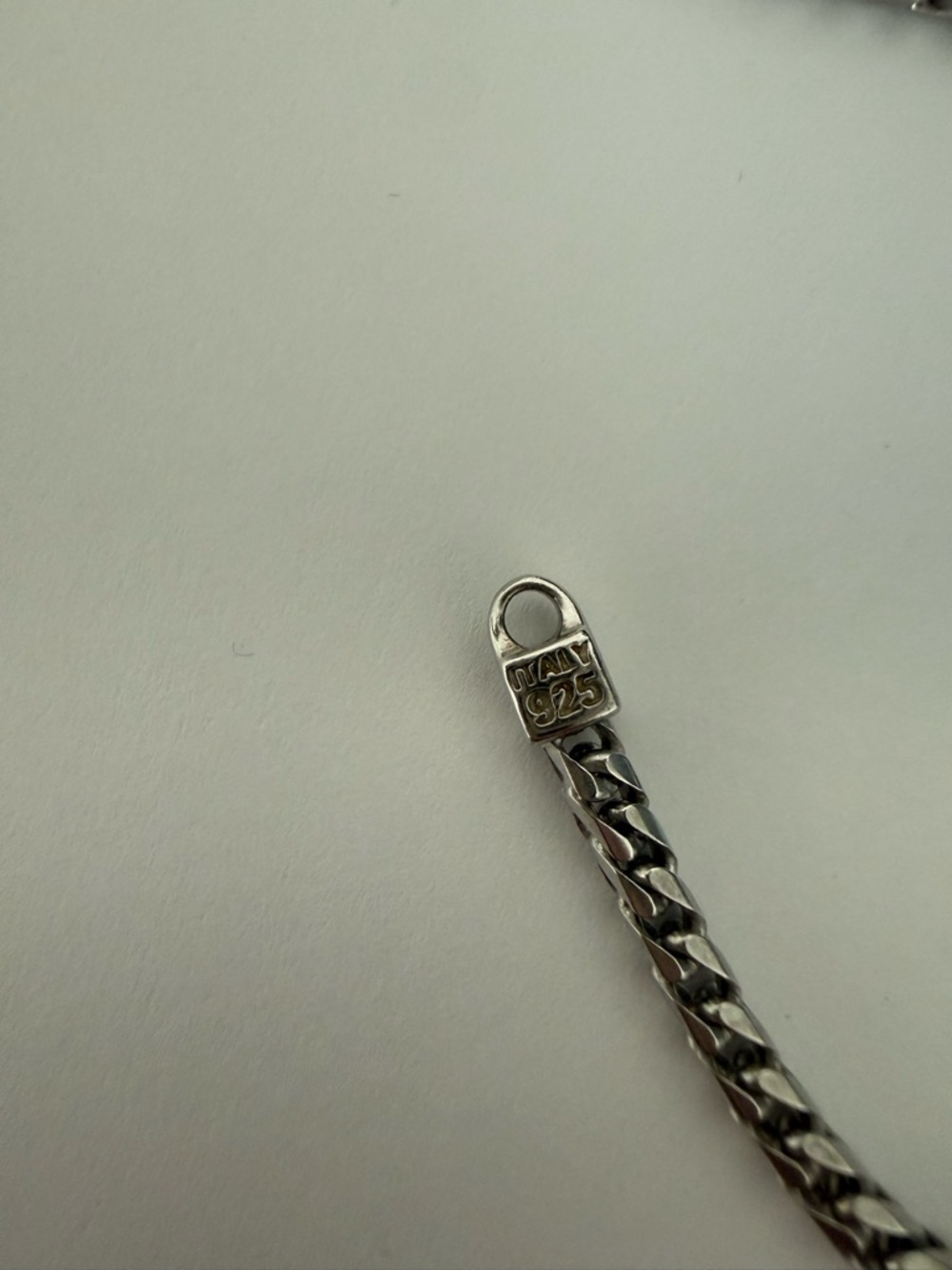 Sterling Silver 925 Franco Chain - Picture 2 of 2